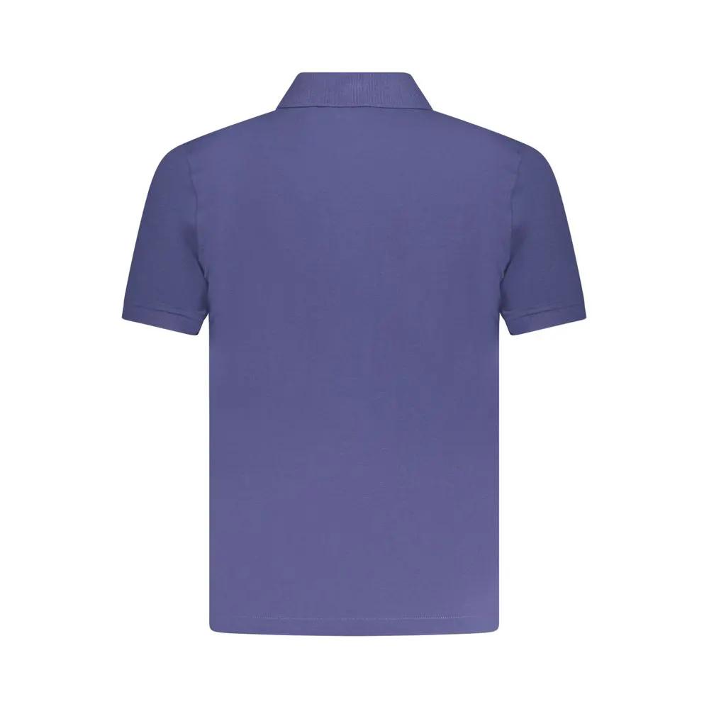K-WAY Blue Cotton Men's Polo Shirt