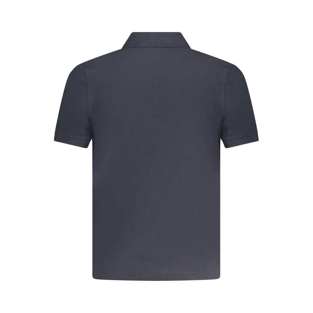 K-WAY Blue Cotton Men Polo