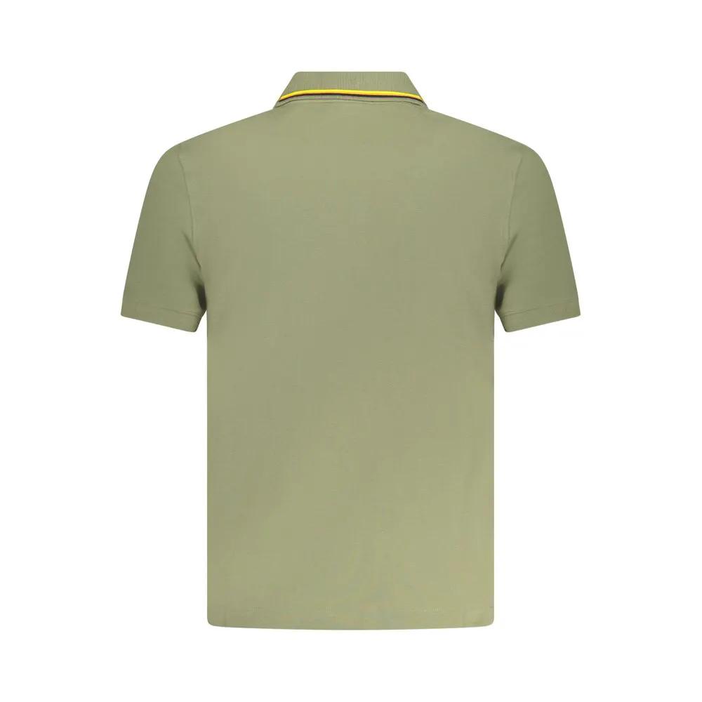 K-WAY Verde Cotton Men Polo