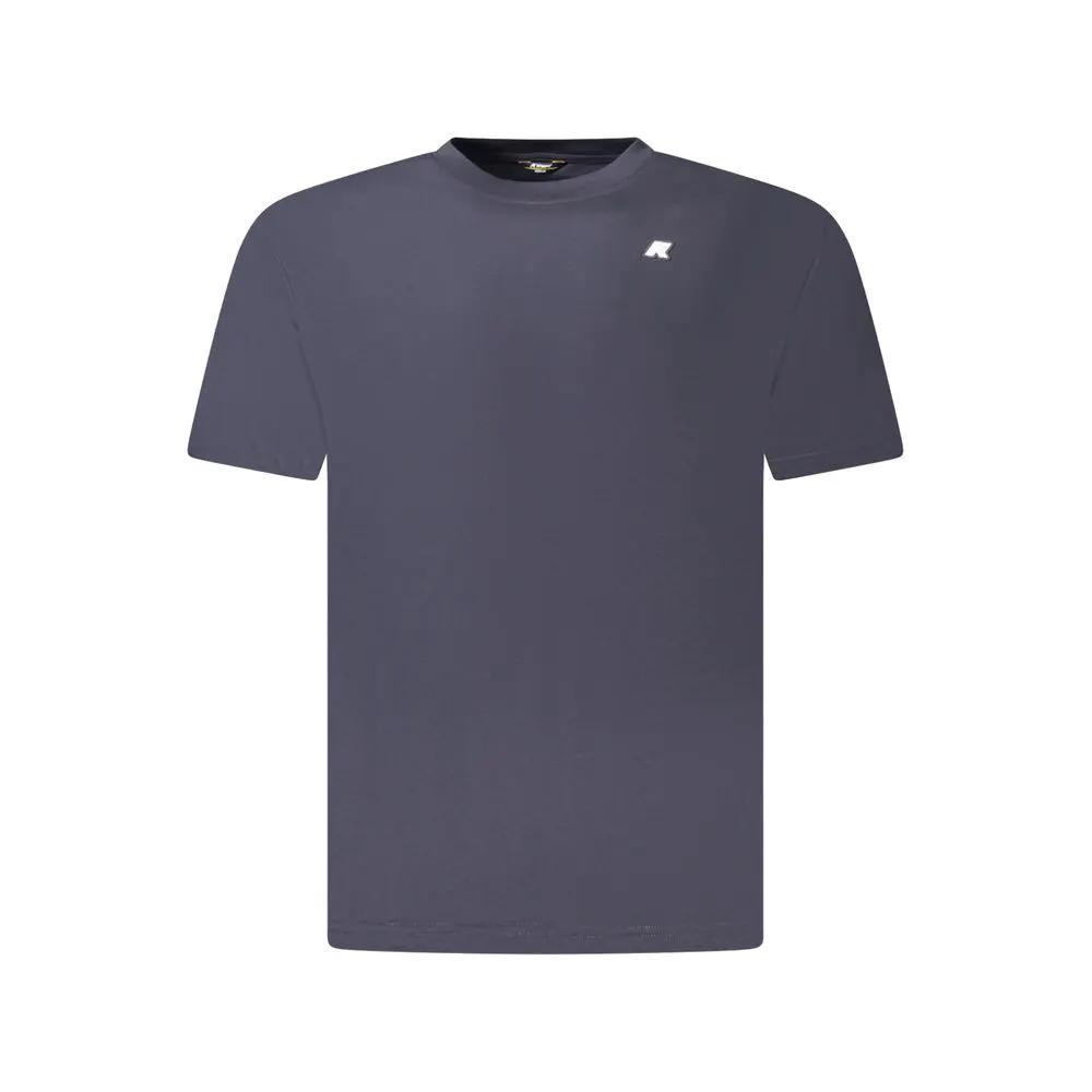 K-WAY K-WAY Blue Cotton Men T-Shirt
