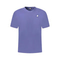 K-WAY Blue Cotton Men T-Shirt