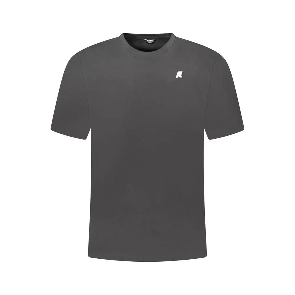 K-WAY K-WAY Black Cotton Men T-Shirt