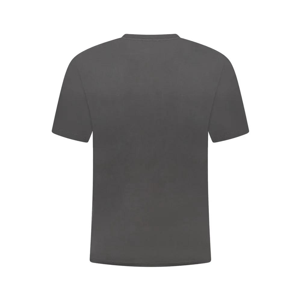K-WAY K-WAY Black Cotton Men T-Shirt