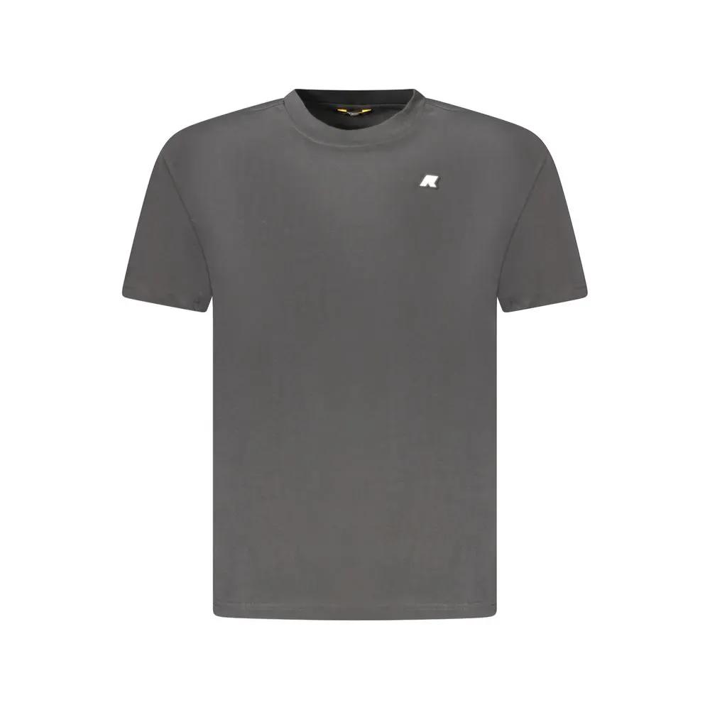 K-WAY K-WAY Black Cotton Mens T-Shirt