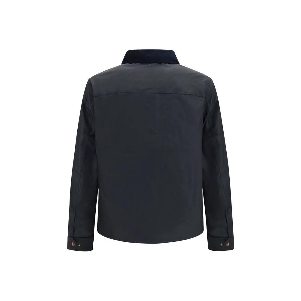 Belstaff Blue Cotton Full-Length Jacket
