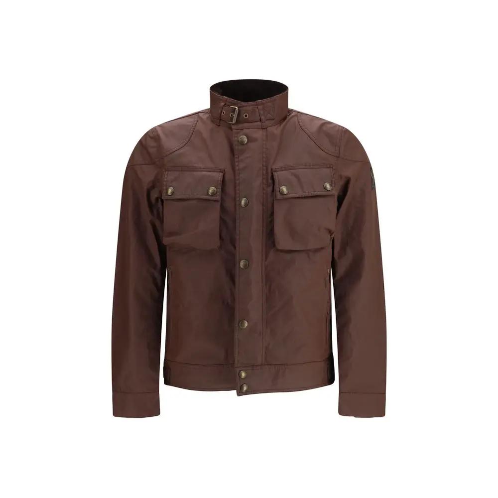 Belstaff Belstaff Brown Cotton Full-Length Jacket