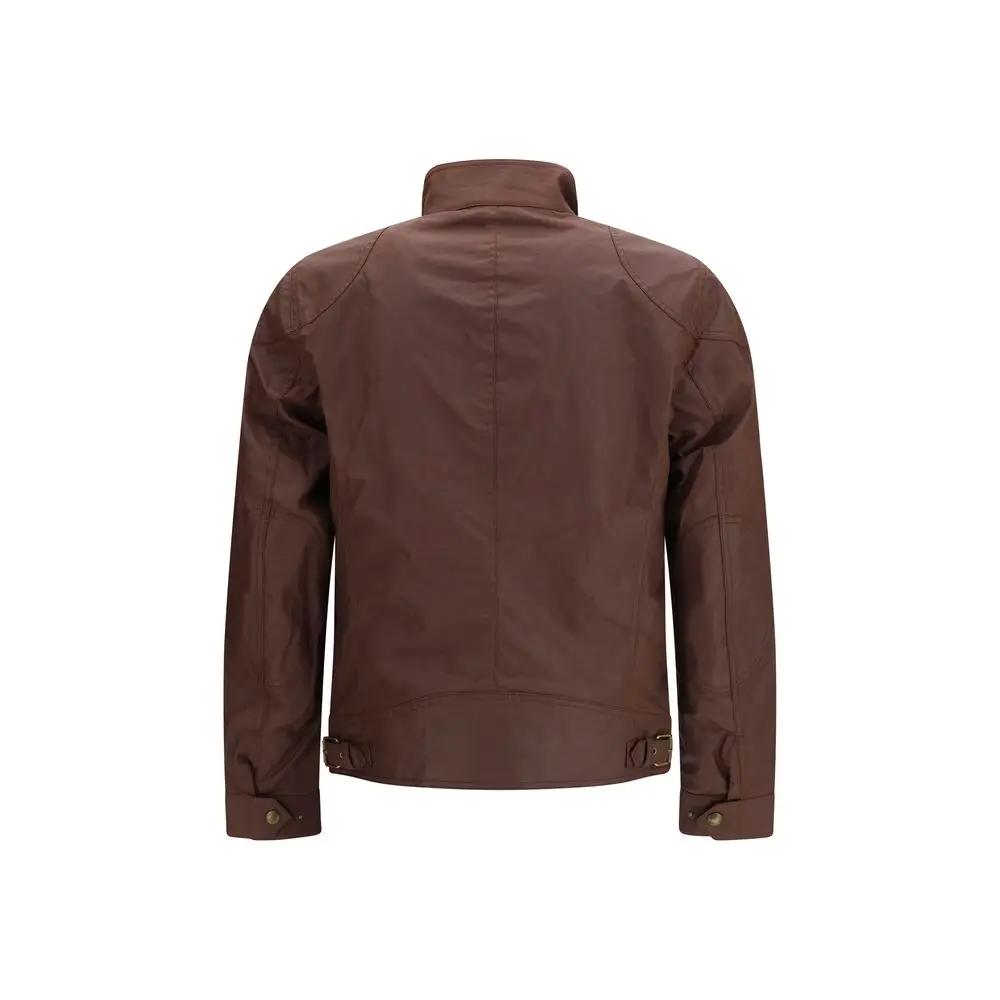 Belstaff Belstaff Brown Cotton Full-Length Jacket