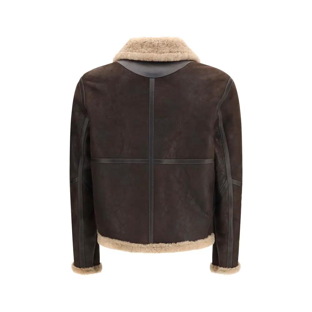 Belstaff Belstaff Brown Lamb Leather Full-Length Jacket