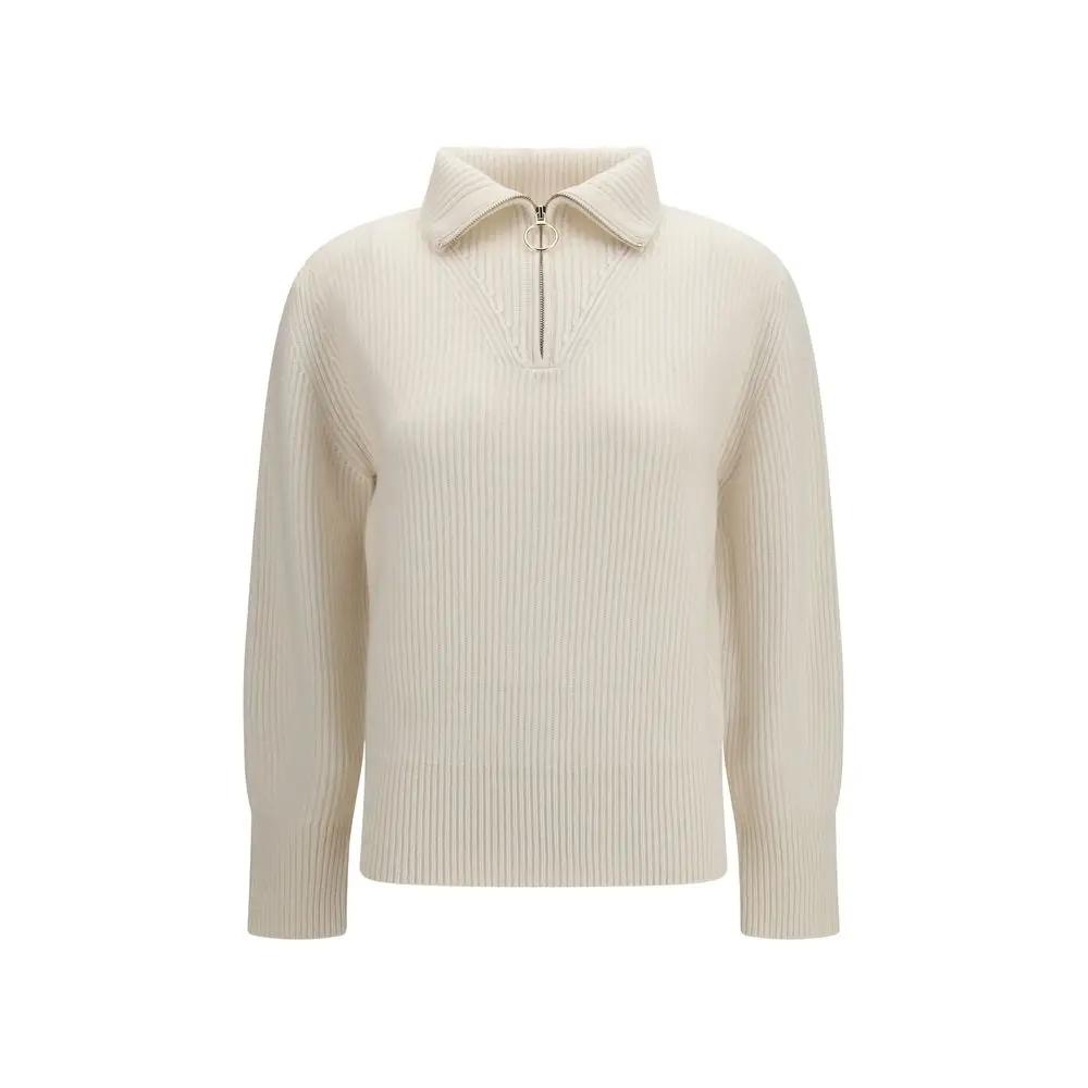 Forte_Forte White Wool Oves Aries Sweatshirt