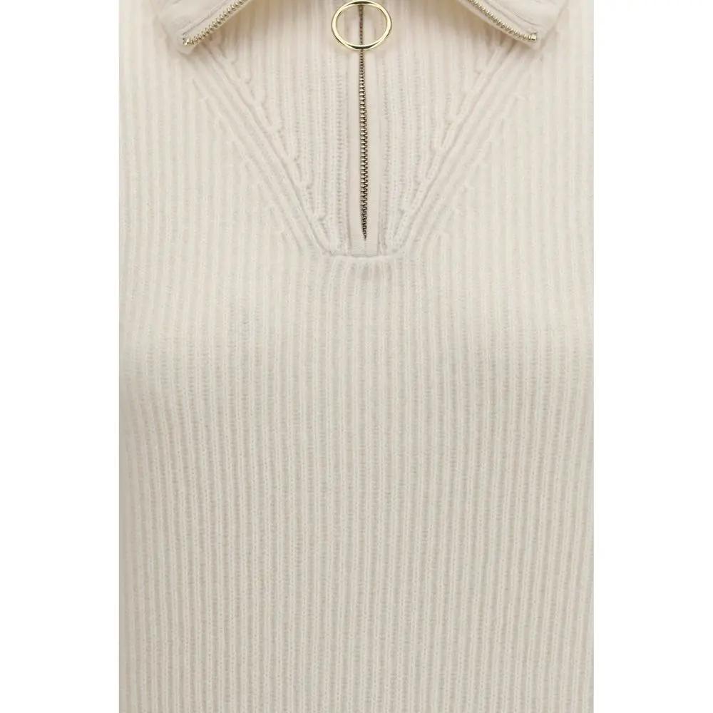 Forte_Forte White Wool Oves Aries Sweatshirt
