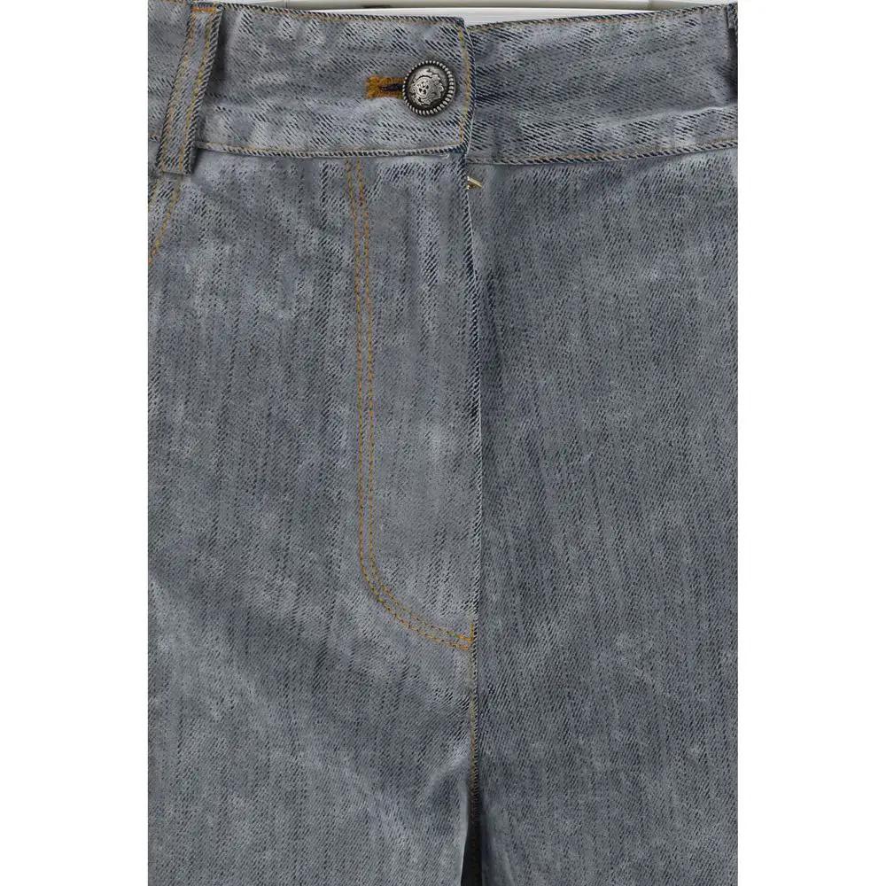Forte_Forte Gray Cotton Jeans Denim
