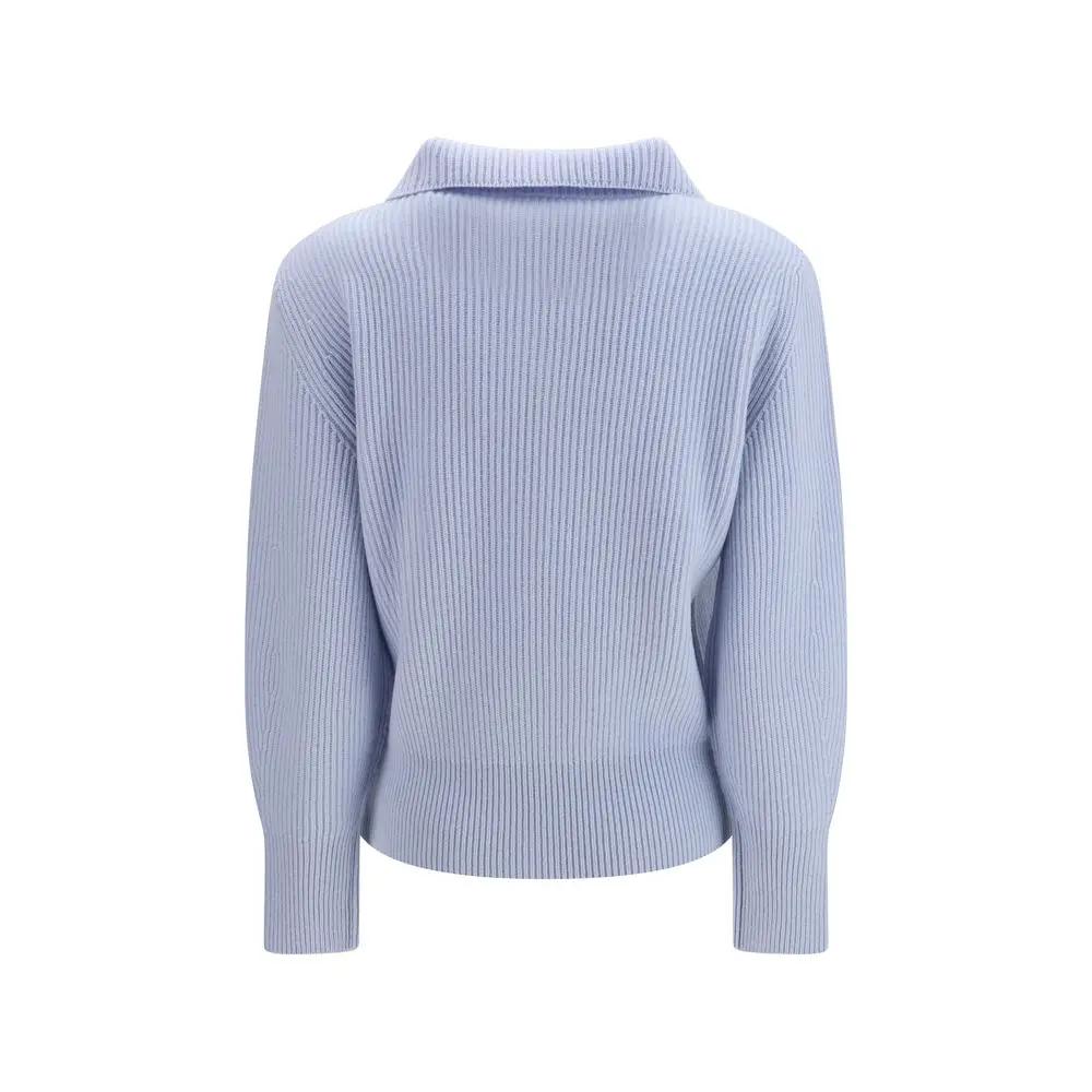 Forte_Forte Blue Wool Oves Aries Sweatshirt