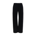 Khaite Khaite Black Viscose Casual Pants