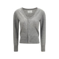Extreme Cashmere Gray Cashmere Cardigan