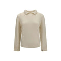 Extreme Cashmere White Cashmere Sweater