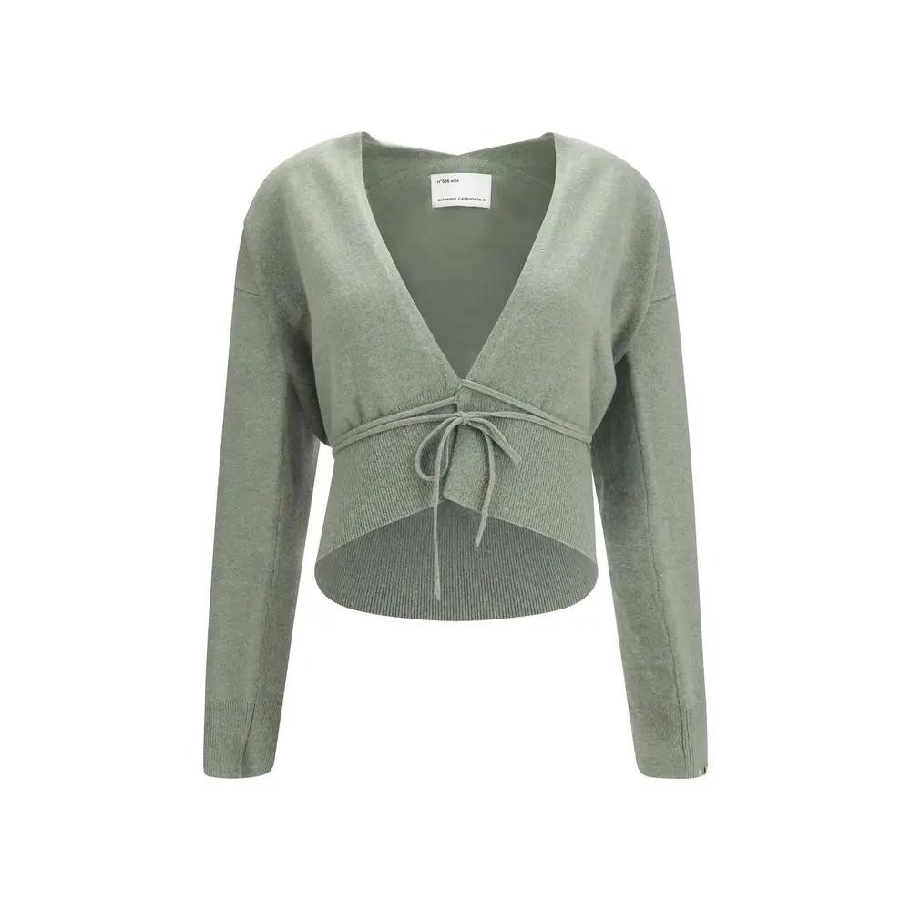 Extreme Cashmere Bicolor Cashmere Cardigan