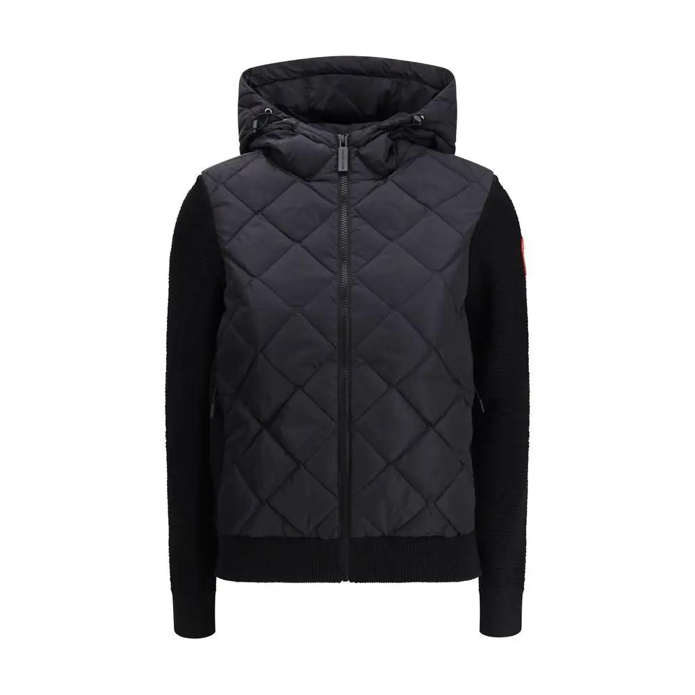 Canada Goose Canada Goose Black Wool Oves Aries Full-Length Jacket