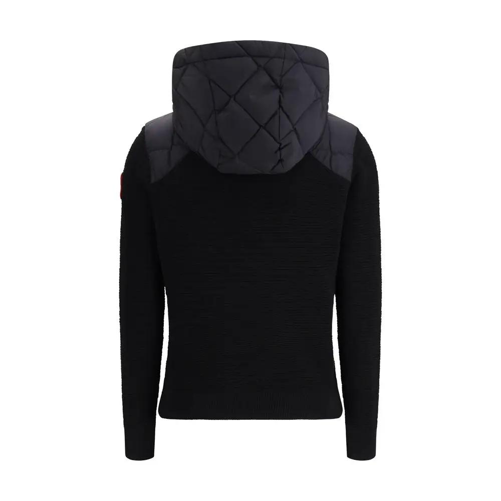 Canada Goose Canada Goose Black Wool Oves Aries Full-Length Jacket