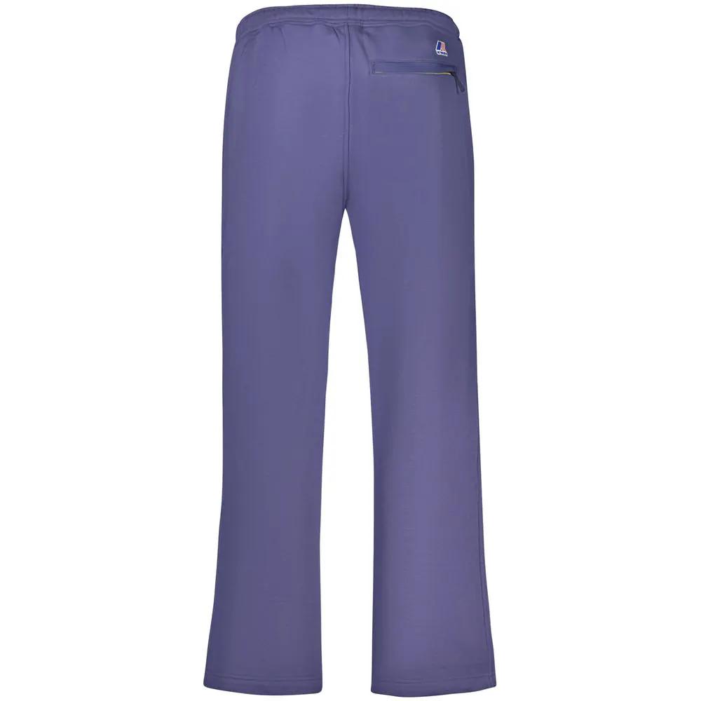 K-WAY K-WAY Blue Cotton Men Pant