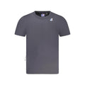 K-WAY K-WAY Blue Cotton Men T-Shirt