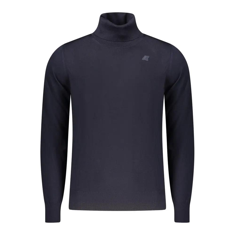 K-WAY K-WAY Blue Wool Men Sweater