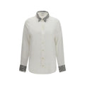 Alexander McQueen Alexander McQueen White Silk Dress Shirt