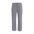 Alexander McQueen Alexander McQueen Gray Wool Oves Aries Casual Pants
