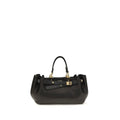 Balenciaga Balenciaga Black Calf Leather Bos Taurus Shoulder Bag