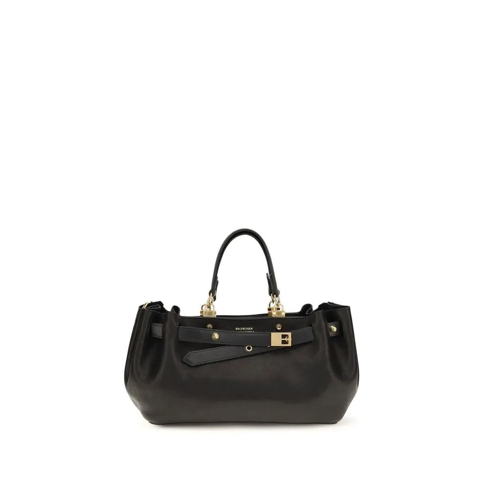 Balenciaga Balenciaga Black Calf Leather Bos Taurus Shoulder Bag