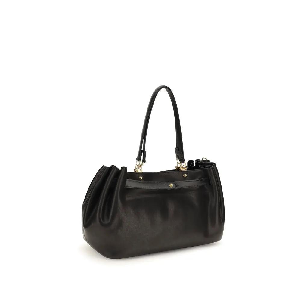 Balenciaga Balenciaga Black Calf Leather Bos Taurus Shoulder Bag