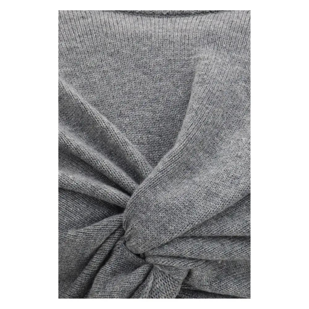 Balenciaga Gray Wool Oves Aries Sweatshirt