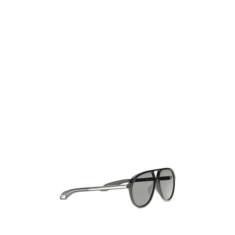 Alexander McQueen Alexander McQueen Black Acetate Sunglasses