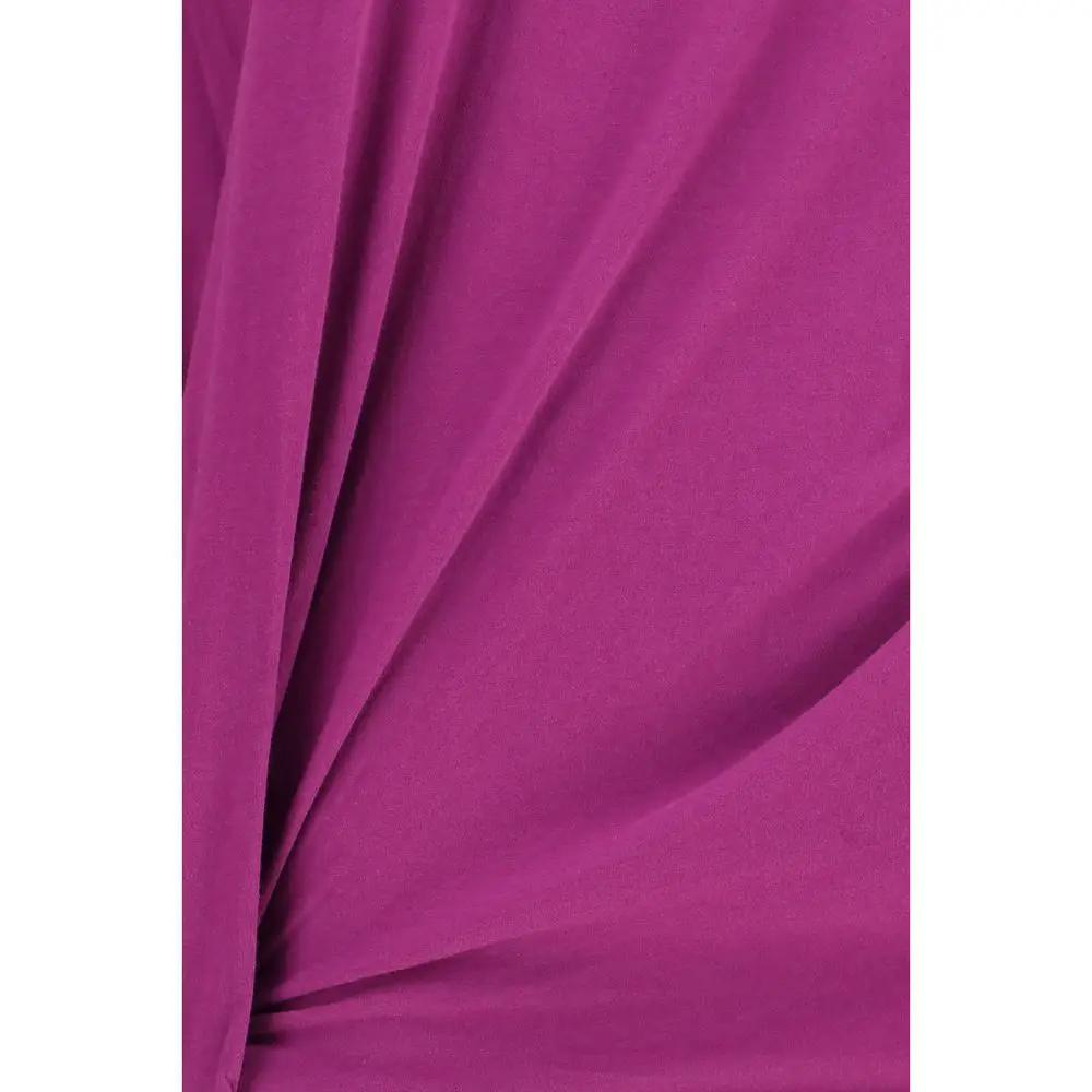 Balenciaga Balenciaga Purple Cotton Long Sleeve T-Shirt