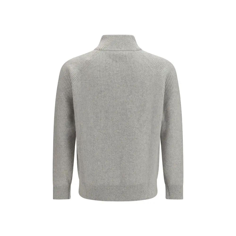 Lardini Lardini Gray Wool Oves Aries Sweatshirt