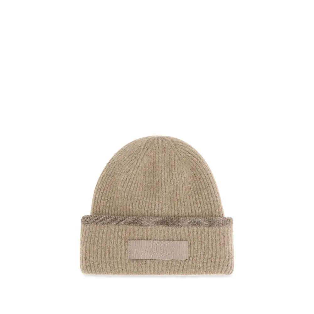 Jacquemus Beige Alpaca Vicugna Pacos Beanie
