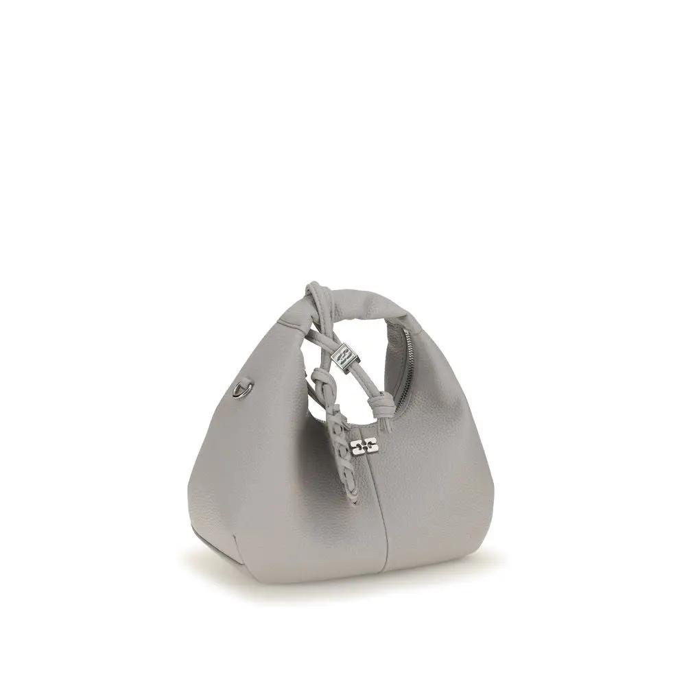 Ganni Ganni Gray Polyester Shoulder Bag