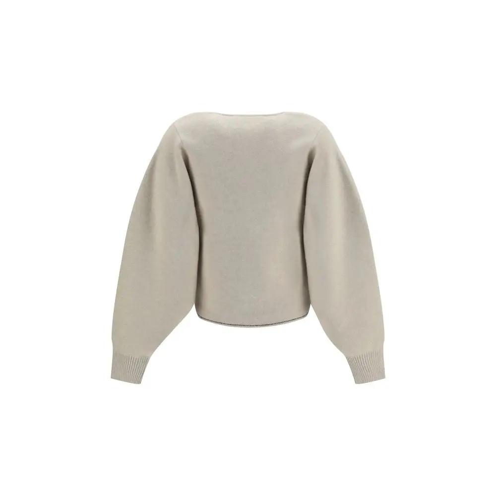 Jacquemus Jacquemus Beige Wool Oves Aries Cardigan
