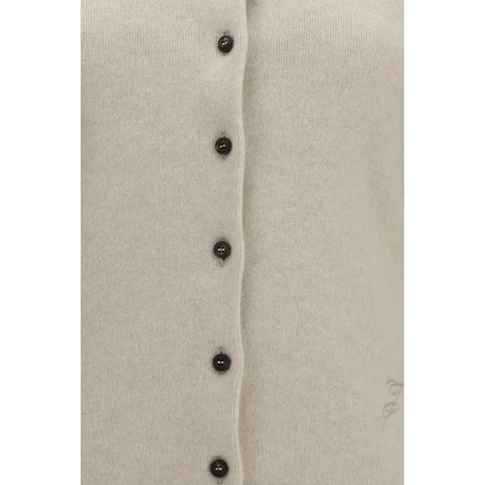 Jacquemus Beige Wool Oves Aries Cardigan