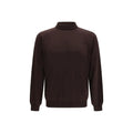 Lardini Brown Wool Oves Aries Sweatshirt