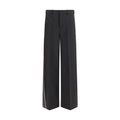 P.A.R.O.S.H. Gray Wool Oves Aries Casual Pants