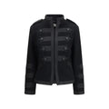P.A.R.O.S.H. P.A.R.O.S.H. Black Wool Oves Aries Jacket