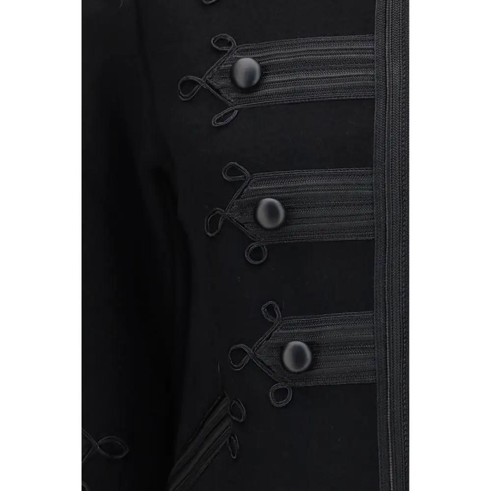 P.A.R.O.S.H. P.A.R.O.S.H. Black Wool Oves Aries Jacket