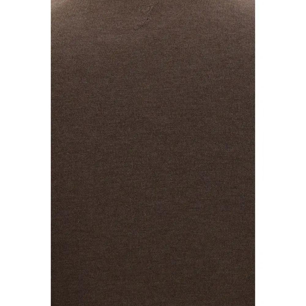 Jacquemus Brown Silk Casual Dress