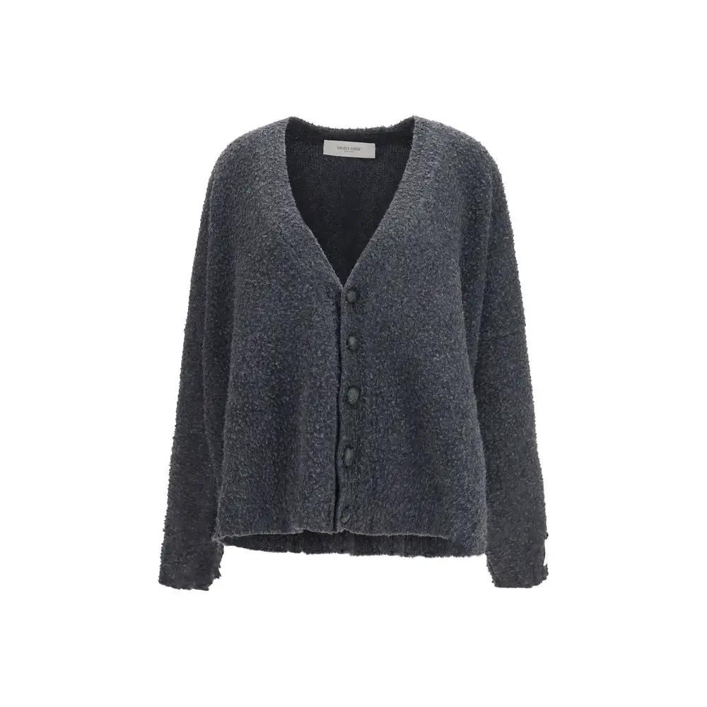 Golden Goose Golden Goose Gray Wool Oves Aries Cardigan