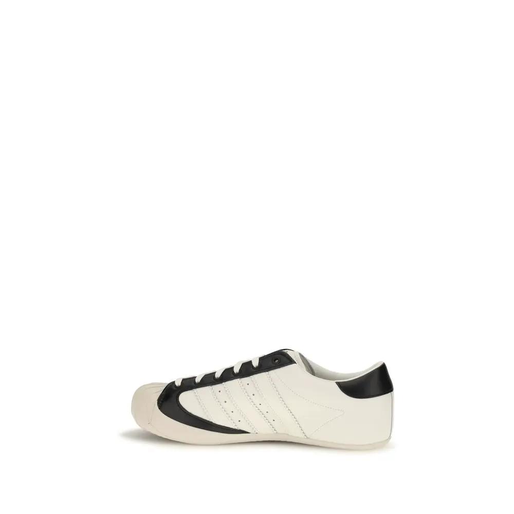 Y-3 Y-3 White Calf Leather Bos Taurus Low Top Sneakers