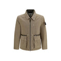 Stone Island Stone Island Brown Cotton Full-Length Jacket