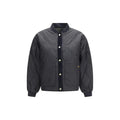 Barbour Black Polyester Bomber