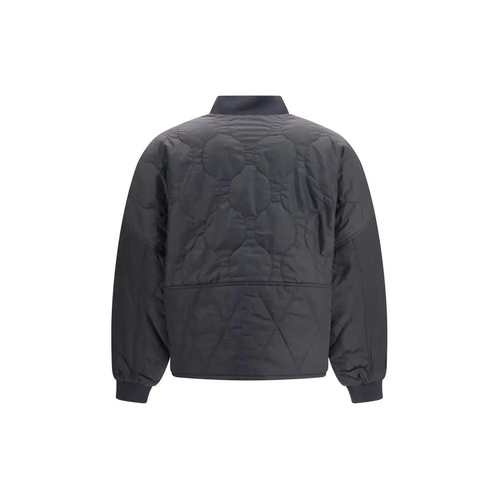 Barbour Black Polyester Bomber
