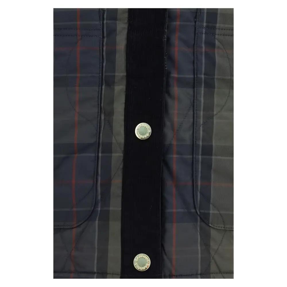 Barbour Black Polyester Bomber