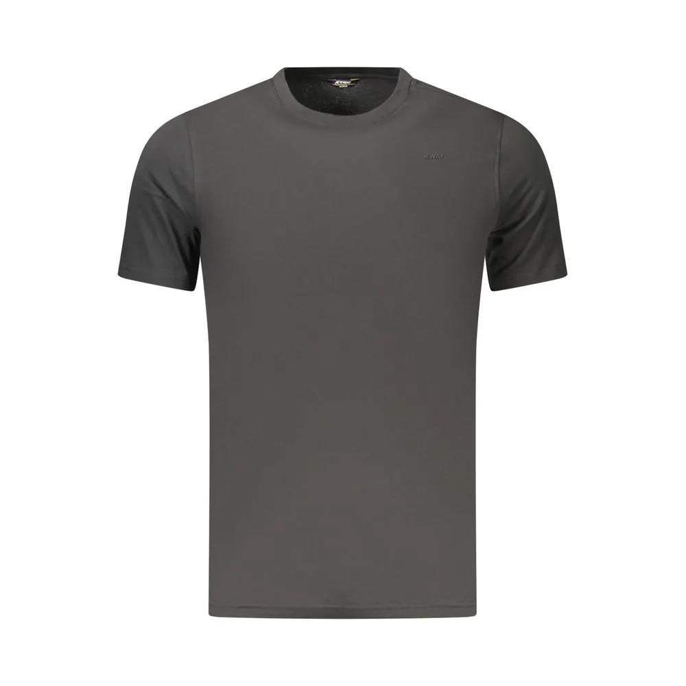 K-WAY K-WAY Black Cotton Men's T-Shirt